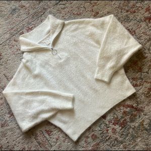 H&M Cowl- Neck Sweater with Zipper.